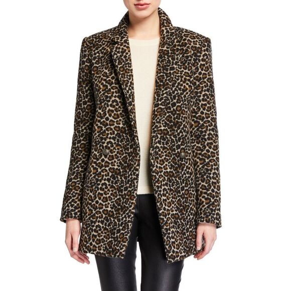 IRO wool blend Experience Shadow Coat FR40 - Picture 6 of 16